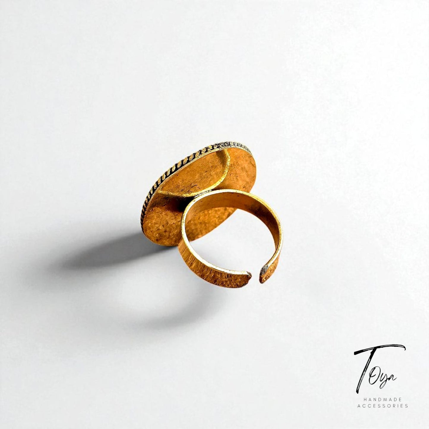 Adjustable Copper Ring for Women
