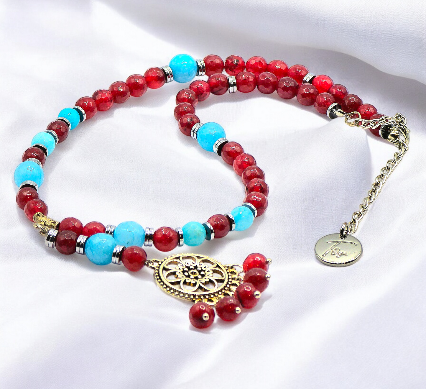 Agate Necklace for Women