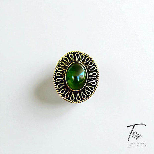 Adjustable Copper Ring for Women