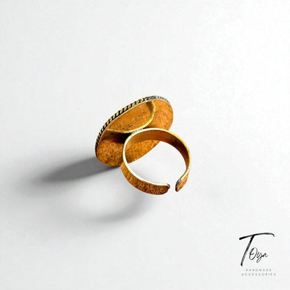 Adjustable Copper Ring for Women