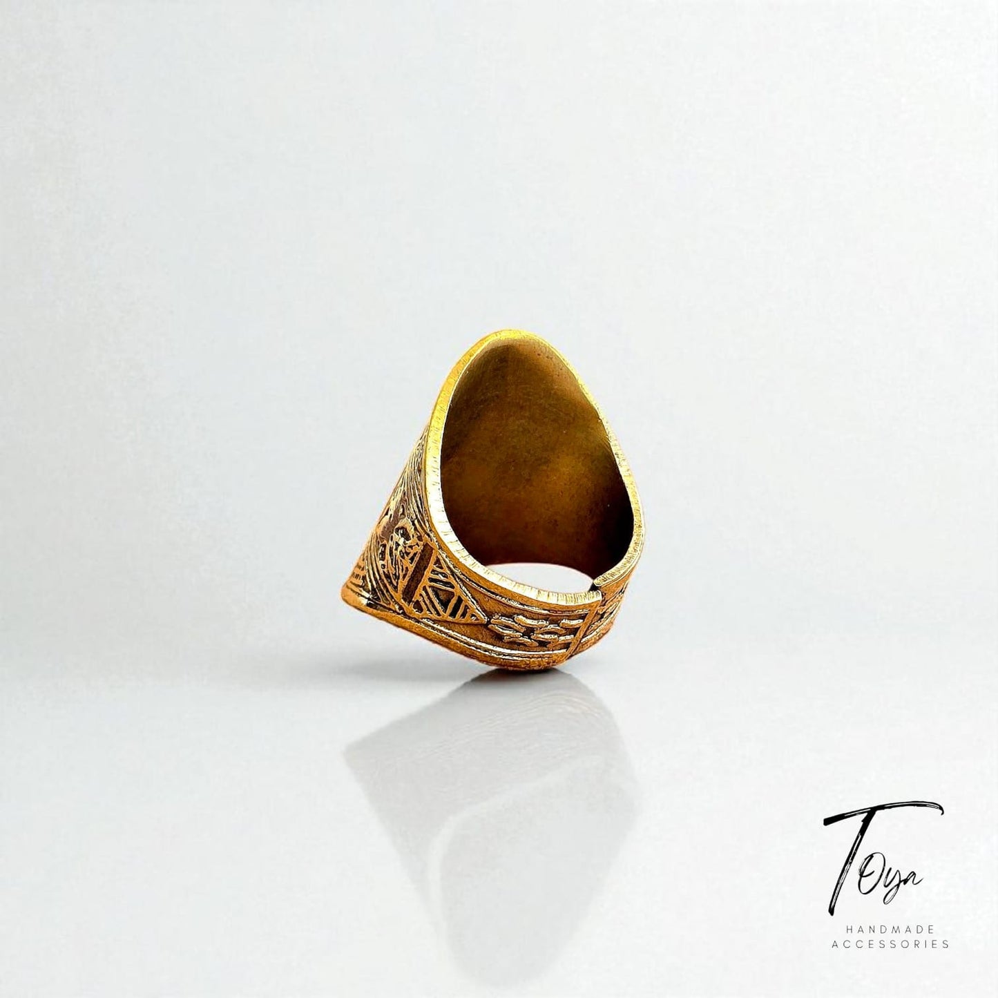 Adjustable Copper Ring for Women