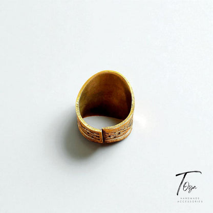 Adjustable Copper Ring for Women