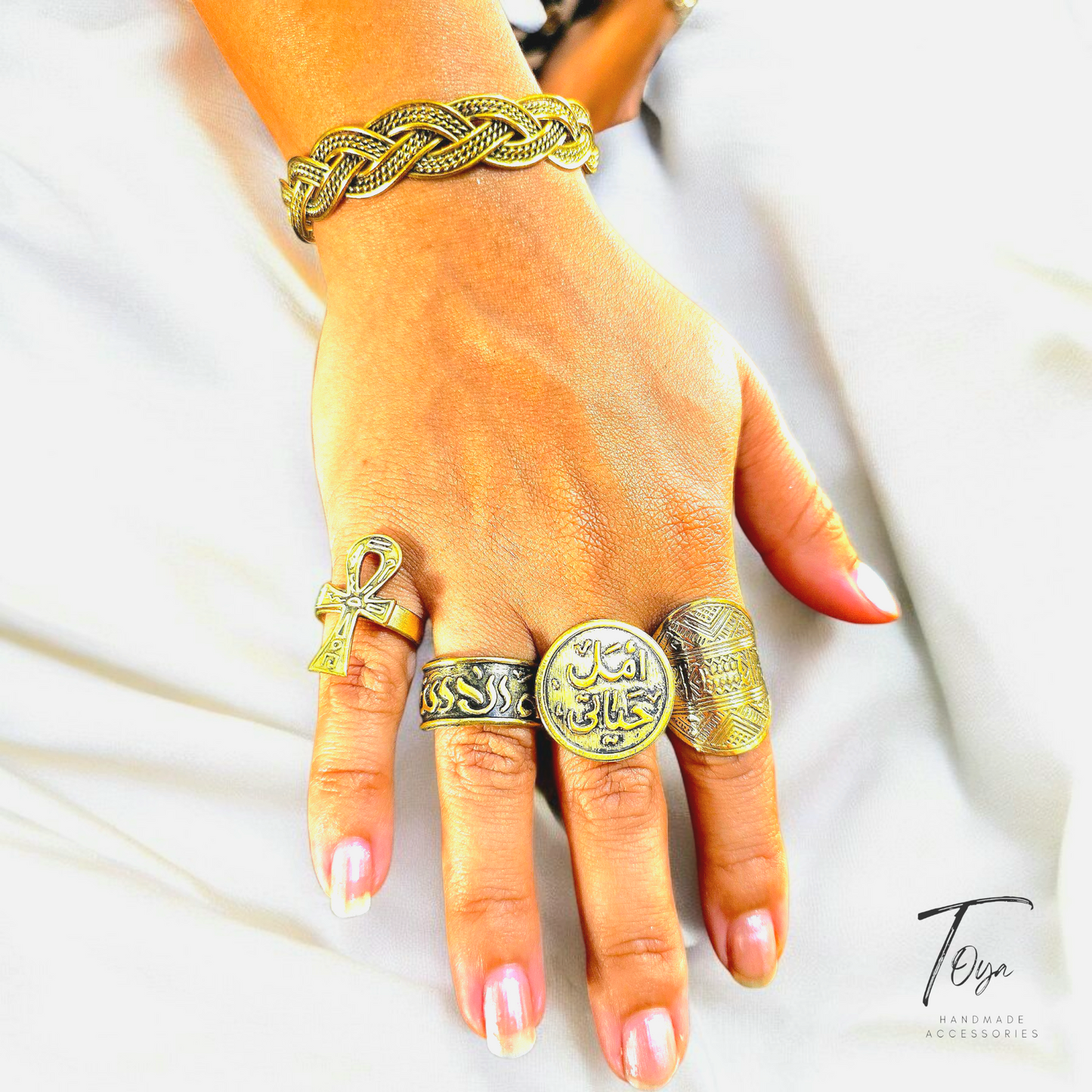 Adjustable Copper Ring for Women
