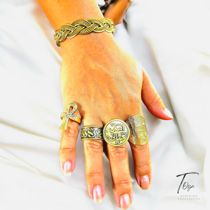Adjustable Copper Ring for Women