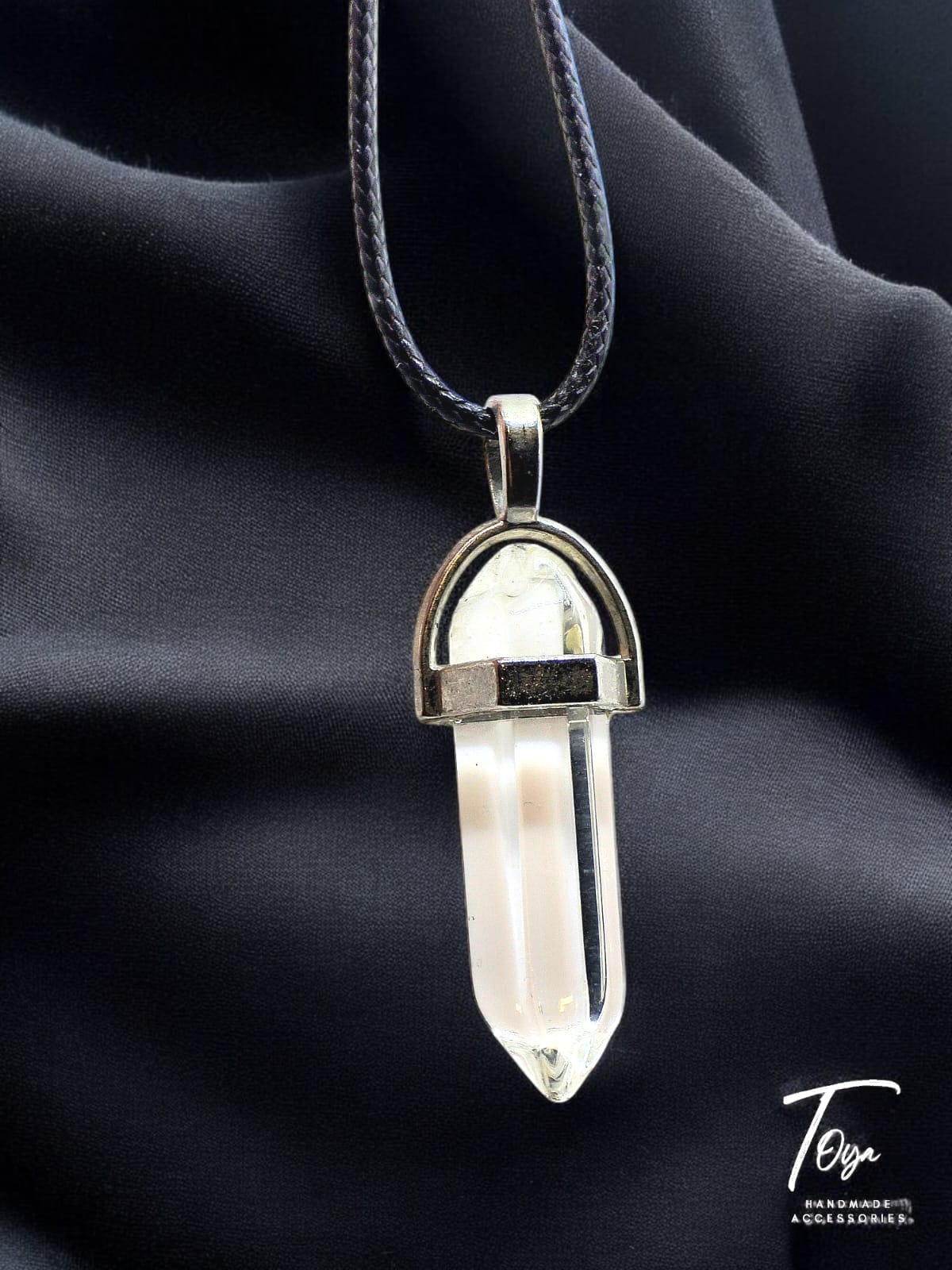 Crystal Shape Pendant Chain for Women and Men