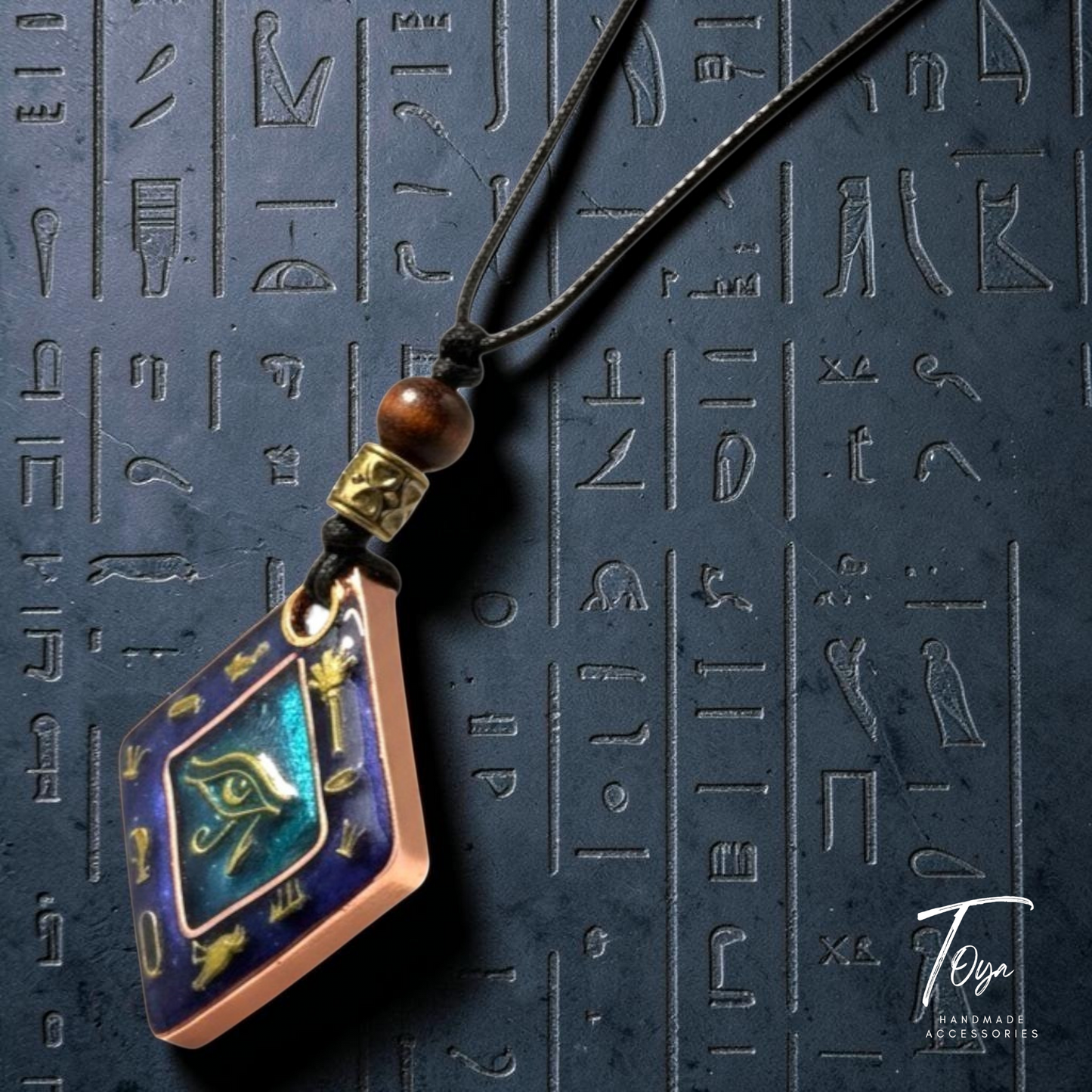 Pharaoh Protective Eye of Horus Necklace for Women