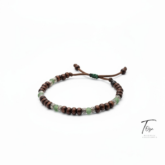 Luxury Ottoman Style Adjustable Leather Bracelet for Men