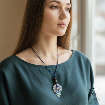 Pharaoh Protective Eye of Horus Necklace for Women