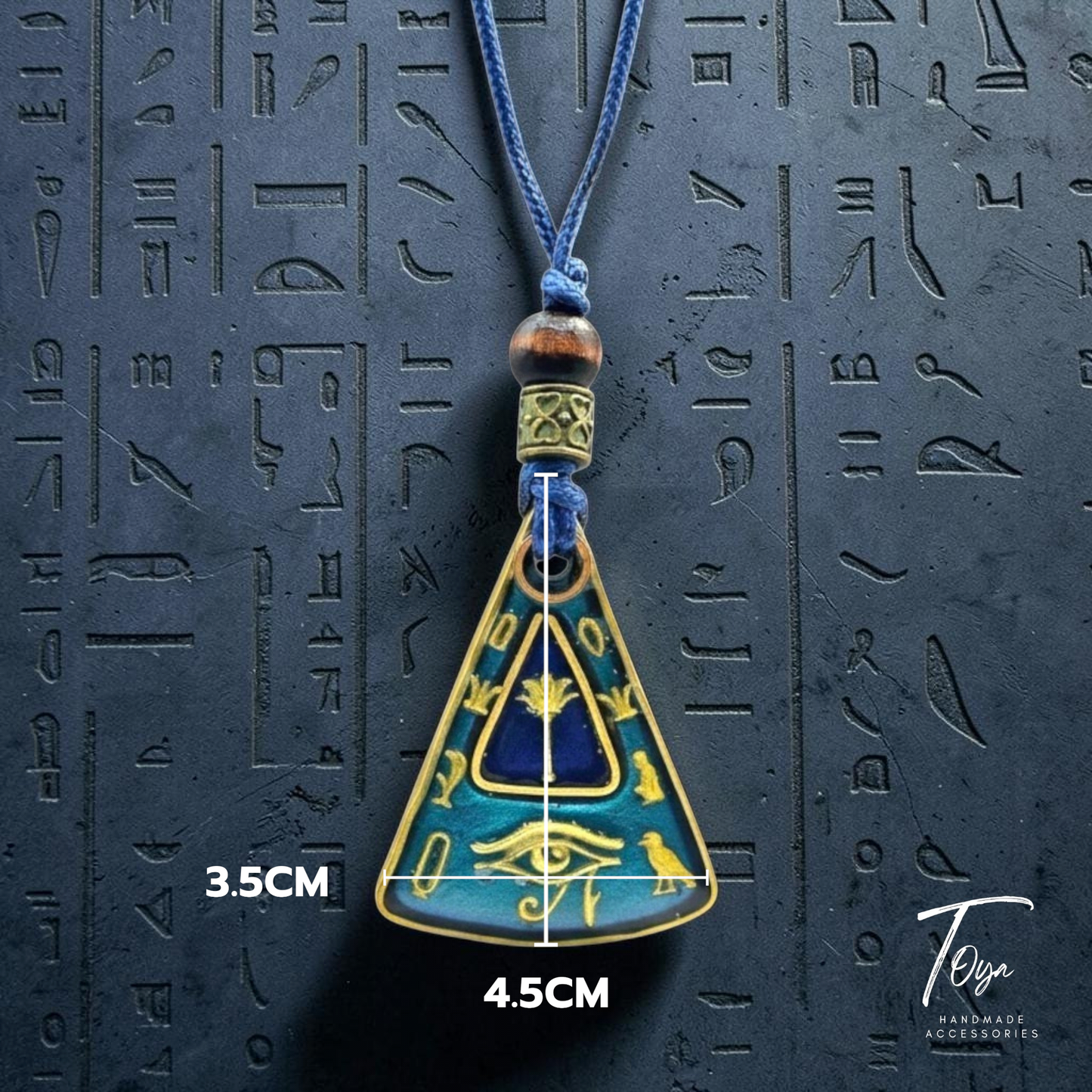 Pharaoh Protective Eye of Horus Necklace for Women