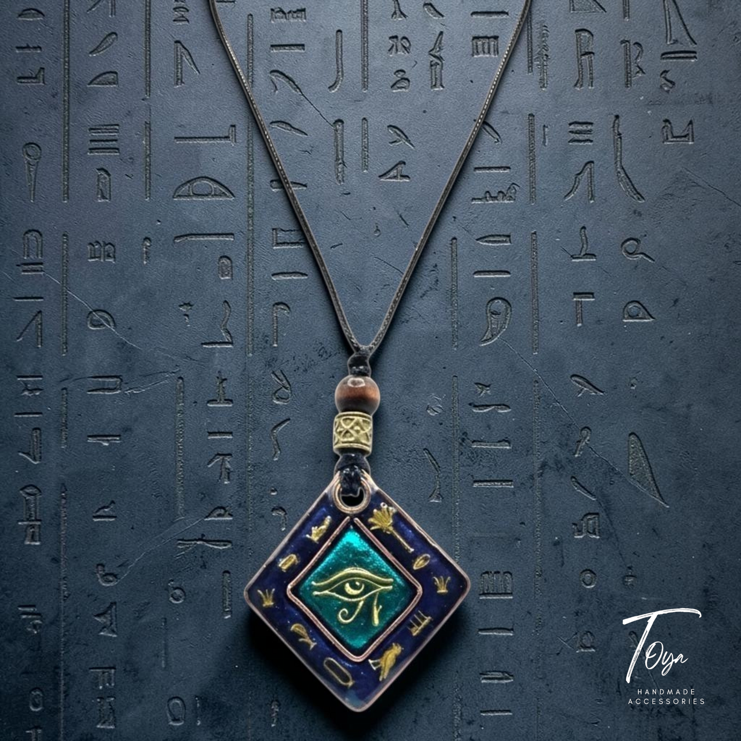 Pharaoh Protective Eye of Horus Necklace for Women
