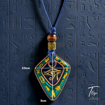 Pharaoh Protective Eye of Horus Necklace for Women