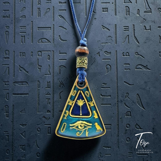Pharaoh Protective Eye of Horus Necklace for Women
