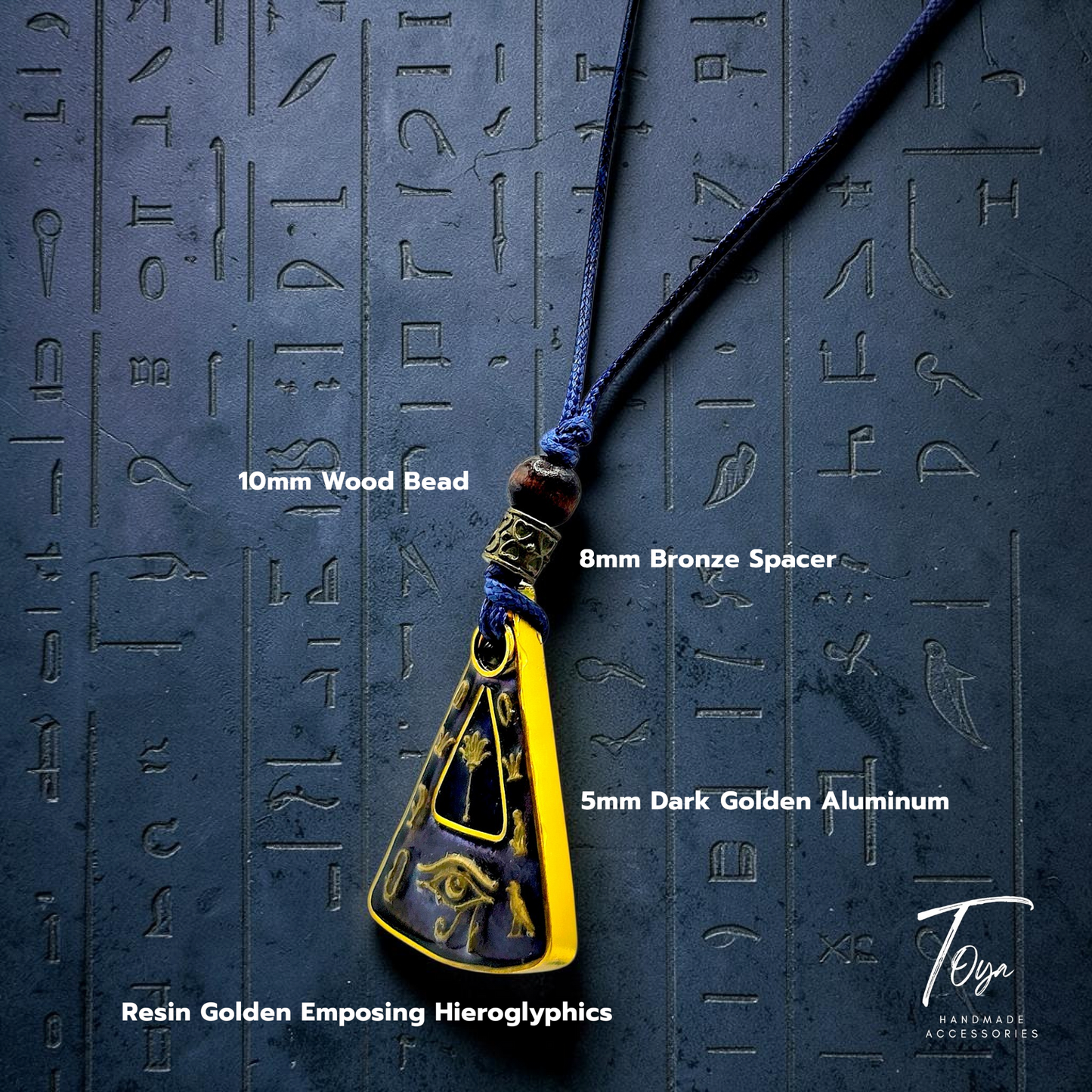Pharaoh Protective Eye of Horus Necklace for Women