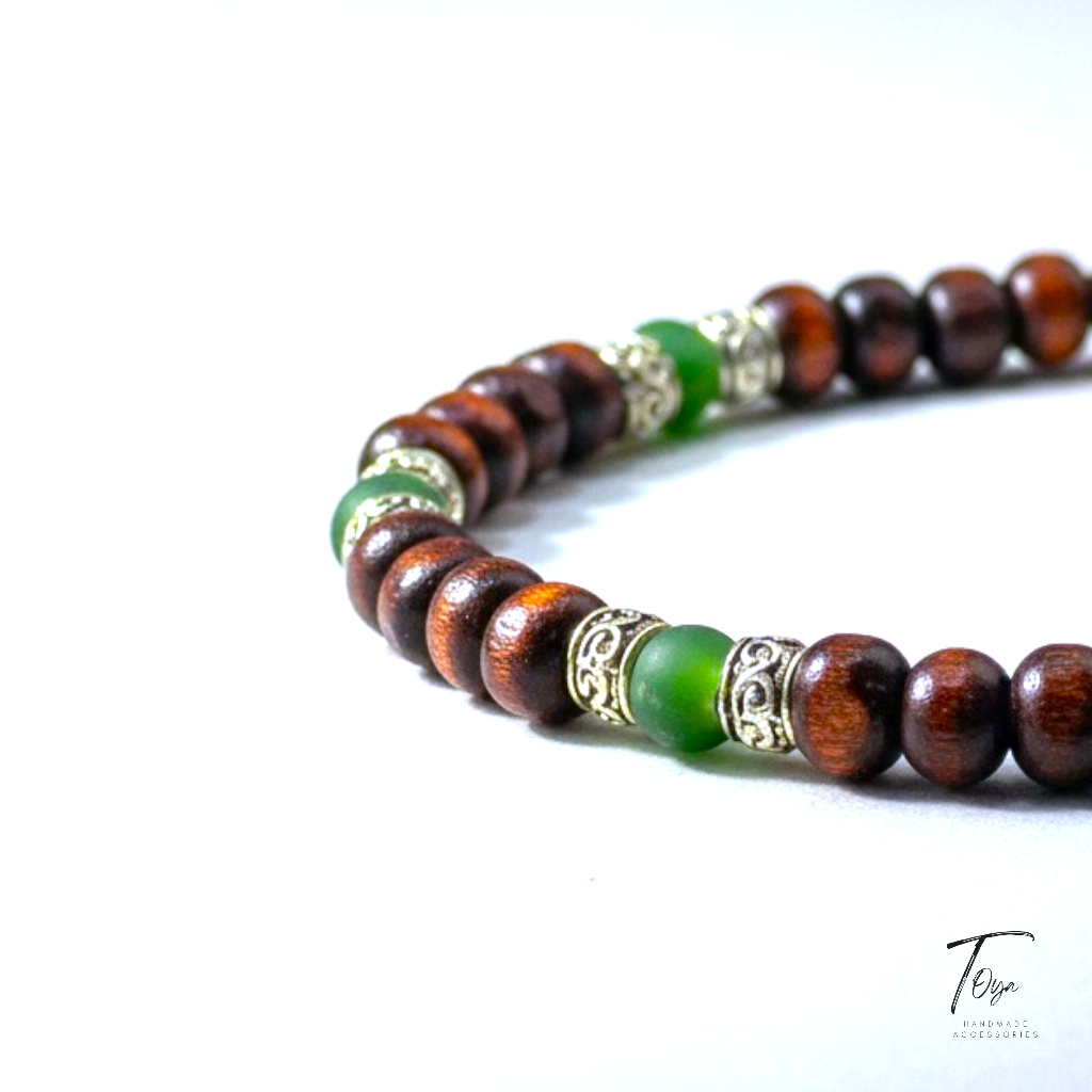 Luxury Ottoman Style Adjustable Leather Bracelet for Men