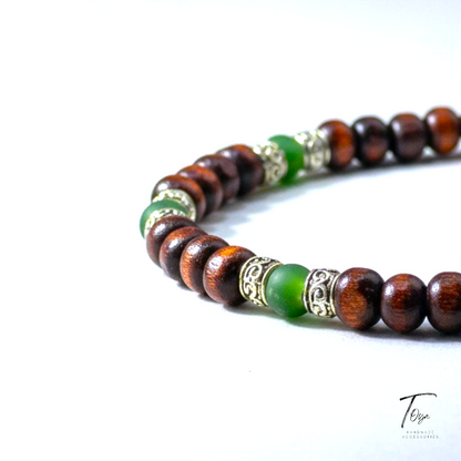 Luxury Ottoman Style Adjustable Leather Bracelet for Men