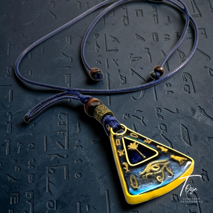 Pharaoh Protective Eye of Horus Necklace for Women