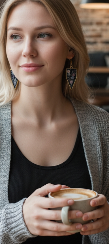 Elegant Floral Earring for Women